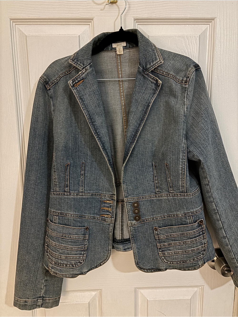 Apt 9. Y2K Denim Jacket